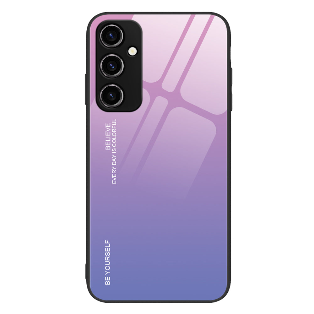 Gradient Color Phone Case for Samsung Galaxy A54 5G Tempered Glass PC TPU Anti-Slip Phone Cover Gradient Color Phone Case for Samsung Galaxy A54 5G Tempered Glass PC TPU Anti-Slip Phone Cover